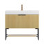 Meuble-lavabo simple 36 po avec lavabo