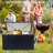 Versatile Outdoor Metal Storage Box for Medium - Sized Items, Ideal for Gardens, Patios and Terraces to Keep Your Space Organized-118776427