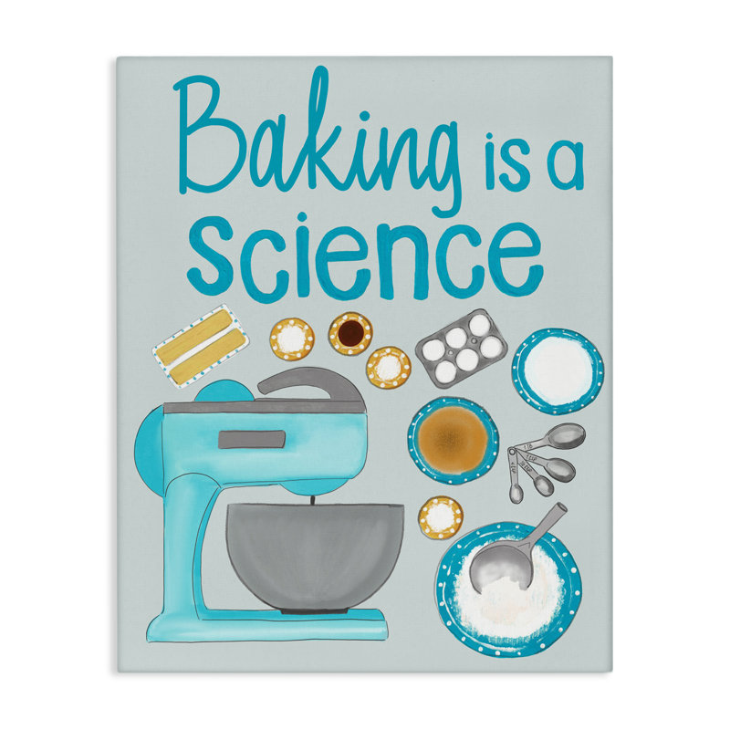 «Bake Is A Science Canvas», conception par Christine Becker, H 40 po x l 30 po
