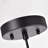 Douthett 1 - Light Textured Black Single Pendant