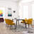 Cottage Hill 6 - Light Kitchen Island Shaded Linear Chandelier-74777663
