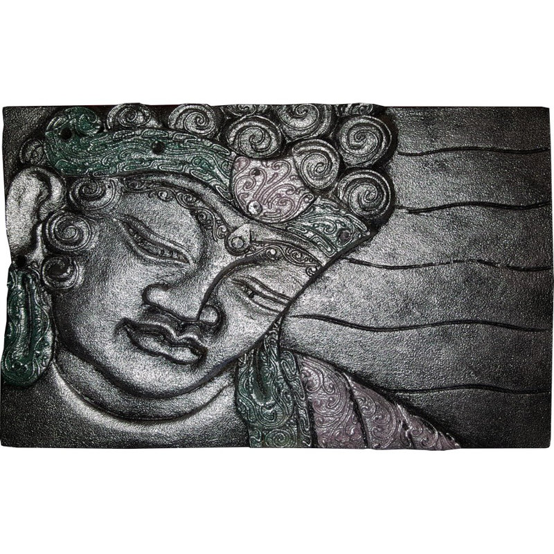 Panneau mural sculpté Bouddha