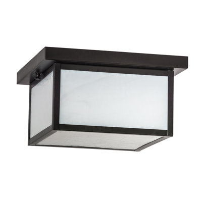 Plafonnier encastré d'extérieur 2 lumières Ziolkowski