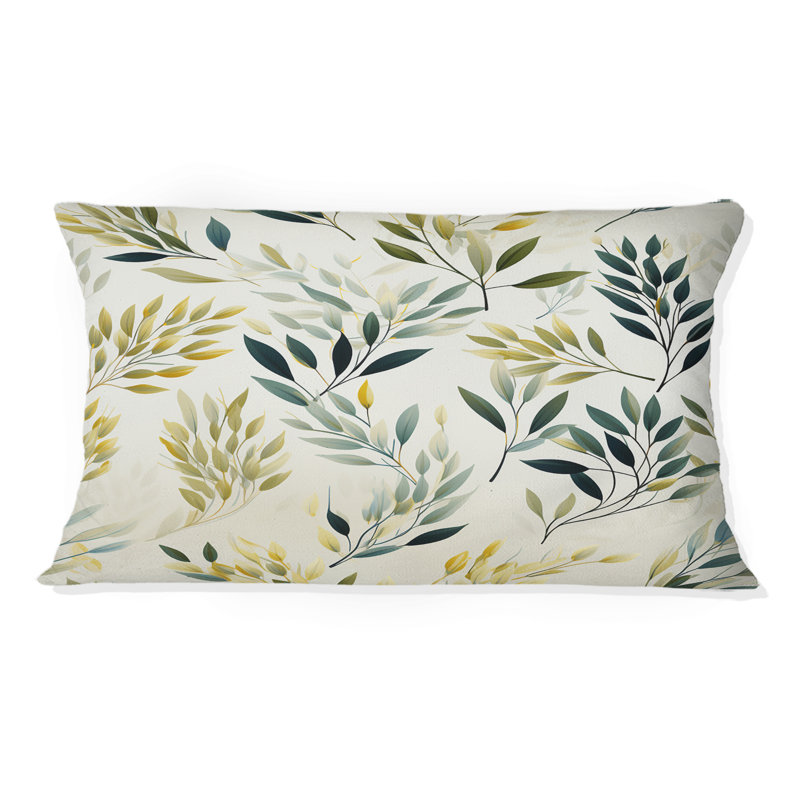 Coussin Zen Leaves III - Plants