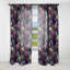 Lush Vineyard - motif tropical I - rideau en velours tropical - obscurcissant - 1 panneau-107599270