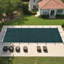 Housse de piscine durable avec protection UV en polypropylène haute résistance et triple renfort-114869928