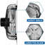 Ventilateur d'extraction 12 pouces en aluminium, haute vitesse 1300 tr / min, paquet de 1, argent