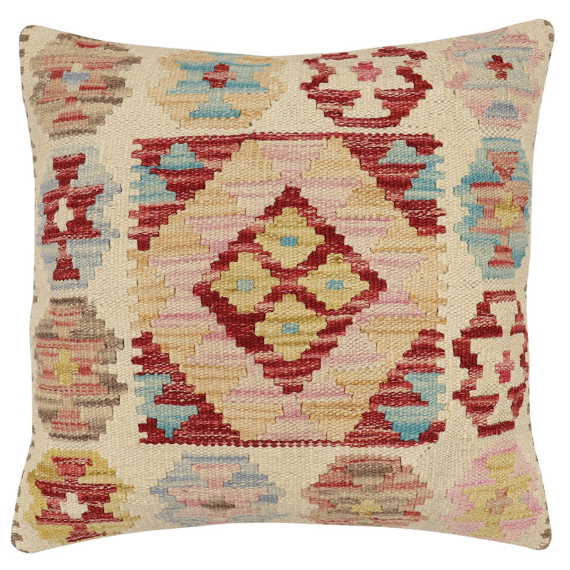 Housse et insert de coussin carré 100% laine
