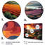 «Vineyard Sunset Rows Of Ruby Landscape III», reproduction sur toile-1298937839-1298937754