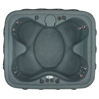 AquaRest Discover AR400 Standard 4-Person 20-Jet Plug & Play Hot Tub with LED Waterfall and Friction Heating