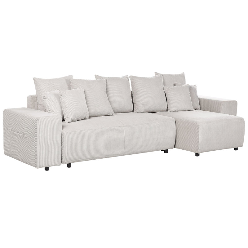 Alyxs Corduroy Sofa Bed, Right Hand Facing