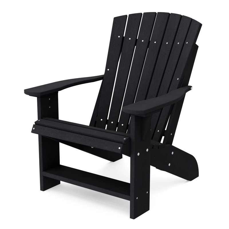 Chaise Adirondack Heritage, Noir