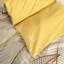 Bliss Complete Bedding Set Leaf Gold Duvet Cover Fitted Sheet With Matching Pillow Case-119317702