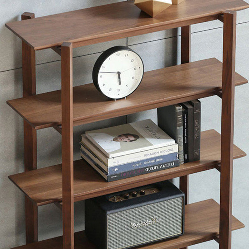 Tablette de rangement scandinave en bois massif