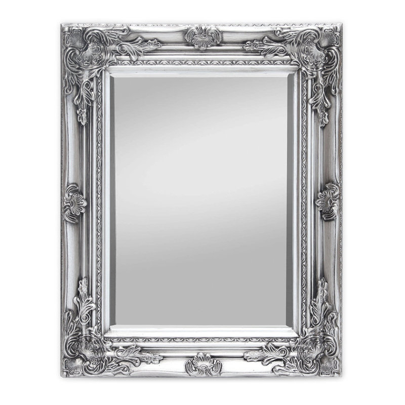 Solid Wood Rectangle Wall Mirror