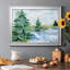 «Evergreen Lake I», peinture sur toile encadrée-1635289227-1635289223