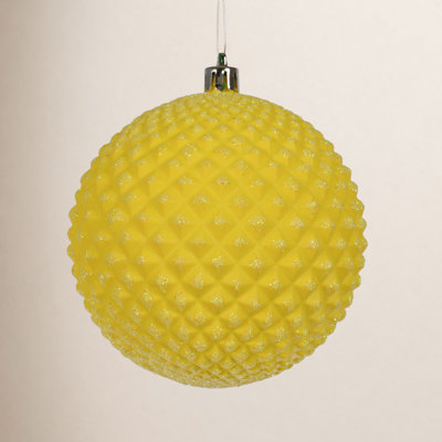 Durian Glitter Ball Ornament