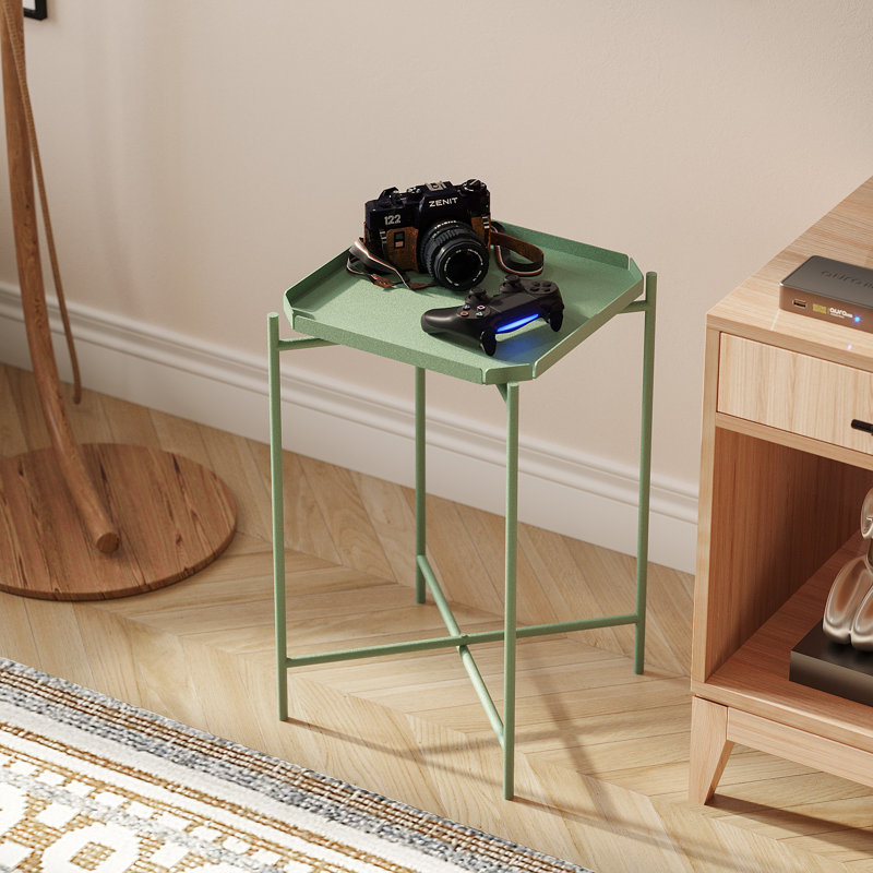 Glorias Coffee Table, 56" H x 46" W x 46" D, Green