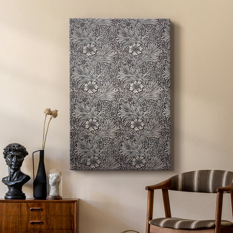 Reproduction abstraite rétro XC III - galerie Cavas sur mesure, H 36 po x l 24 po