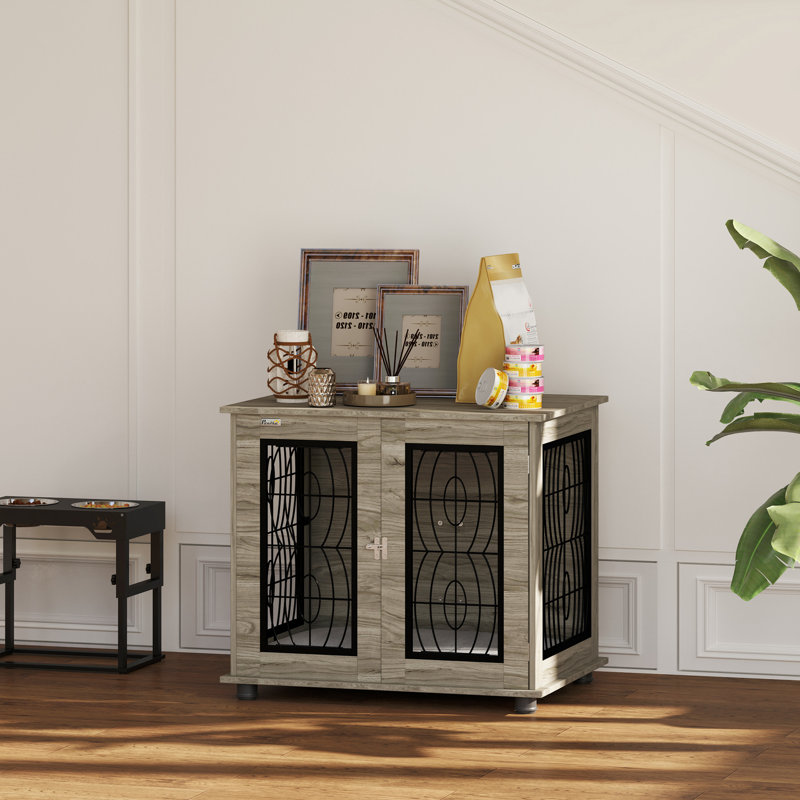 Steel Furniture Style Crate, 63H x 80L x 56Wcm
