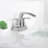 Doris Waterfall Centerset 2-handle Bathroom Faucet with Drain Assembly-48134463