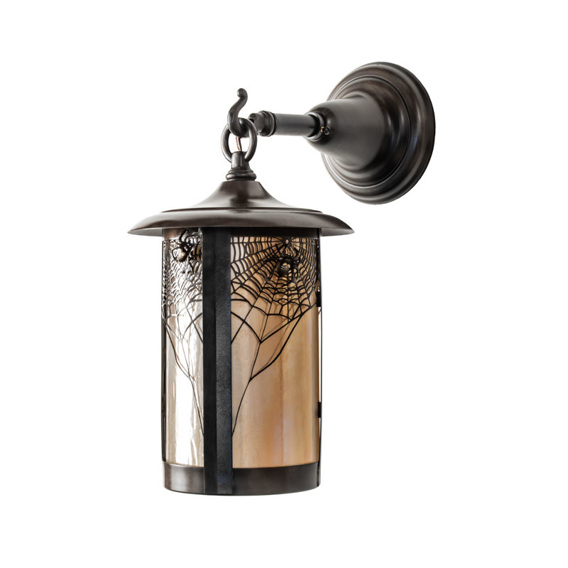 Fulton Spider Web 1 - Light Outdoor Wall Lantern