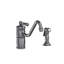Nadya Single Handle Kitchen Faucet with Side Spray-2054319553