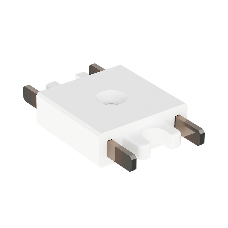 Continuum - Connecteur de rail de rail, Blanc