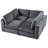 Smart Modular Sectionals With Storage, Grey Chenille, Modern Living Solution