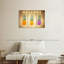 Ensemble 3 pièces paradis ananas sur toile-1412619652