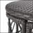 Weather-Resistant Wicker Weave Patio Side Table, Perfect For Outdoor Relaxation And Stylish Decor.-92217172