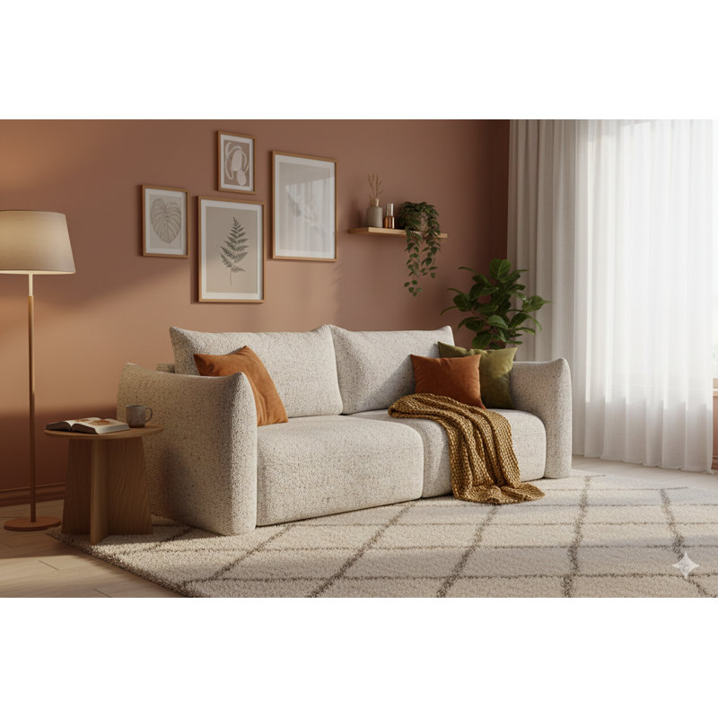 Cosy Sofa with sleeping function, Beige