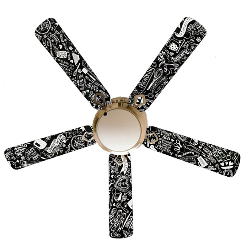 Ventilateur de plafond 5 pales 52 "