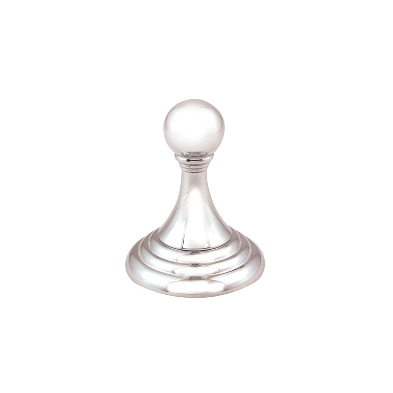 Embassy Robe Hook, Polished Chrome