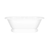 York 68.5" x 31.25" Freestanding Soaking Bathtub