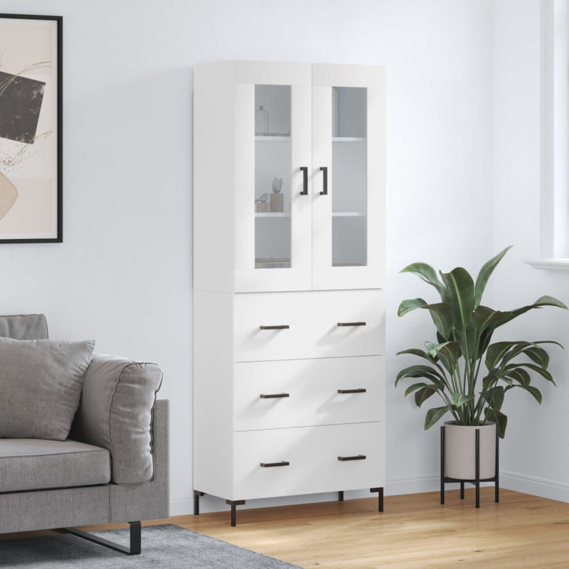 69.5cm Sideboard, White