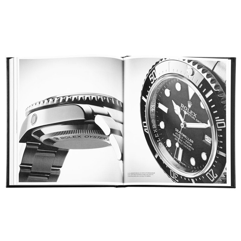 The Book Of Rolex Leather Bound Book