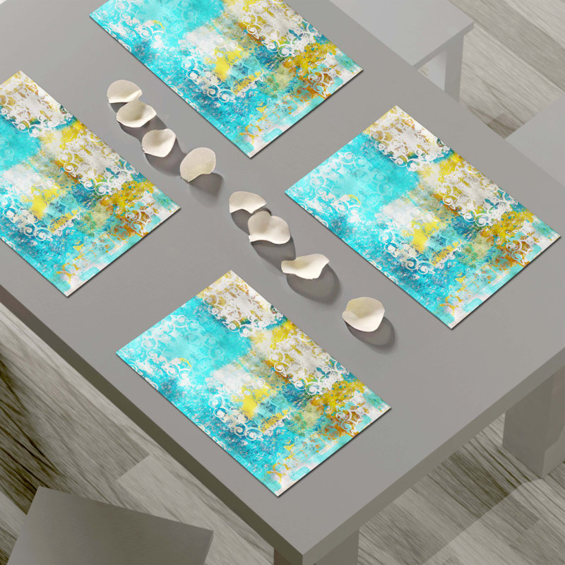 Polyester Abstract Placemat