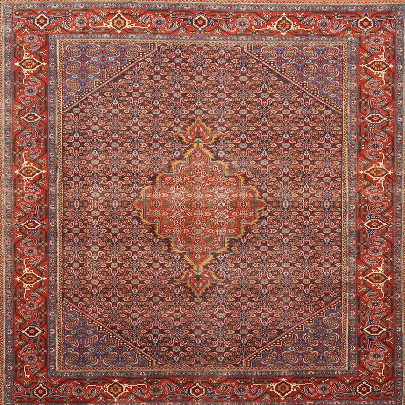 Oriental Indoor Rug, Square 4'