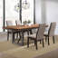 Ensemble de table de salle à manger 5 pièces Safarov Taupe-116489408