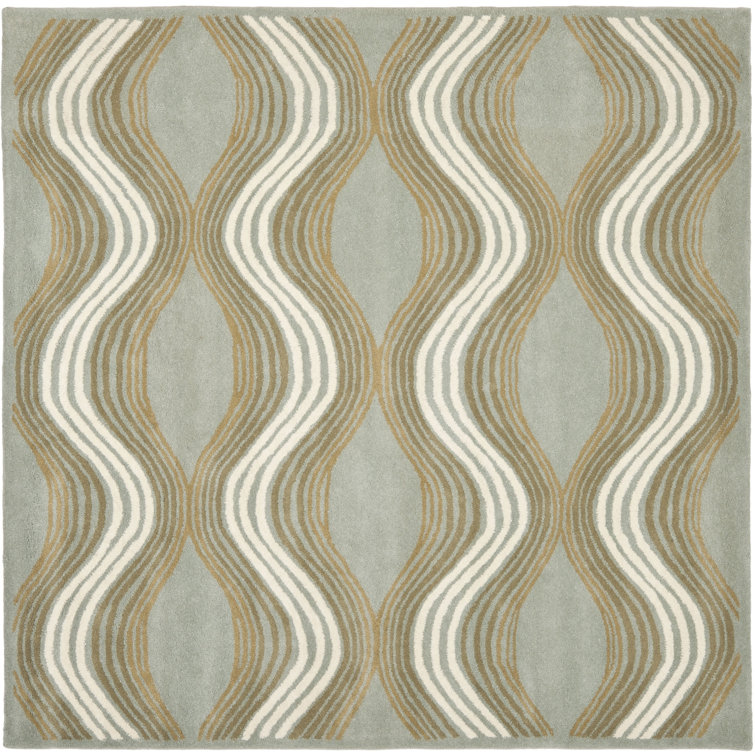Secaucus Hand Tufted Wool Abstract Rug