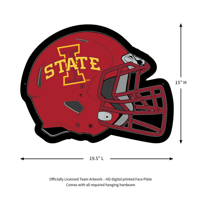 Enseigne murale NCAA Team, Université d'Iowa State
