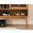 Simple entrance glass door storage shoe cabinet