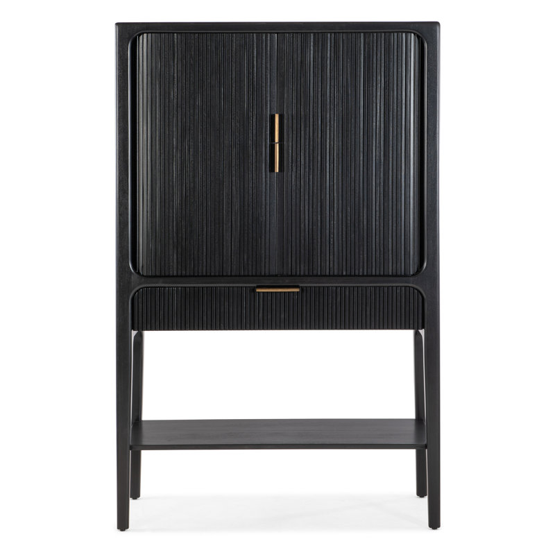 Archer 44.5'' W Solid Wood Server, Black