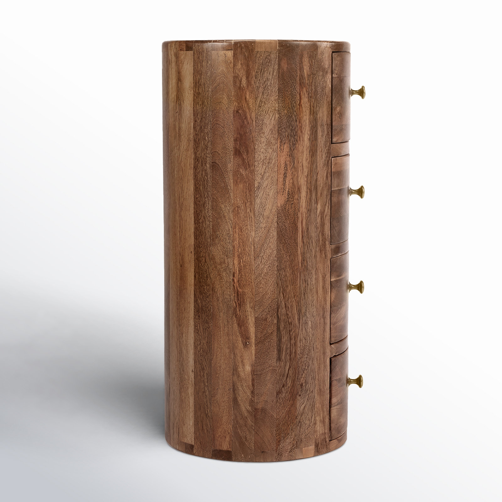 Atlantic 4 - Drawer Nightstand, Natural Mango