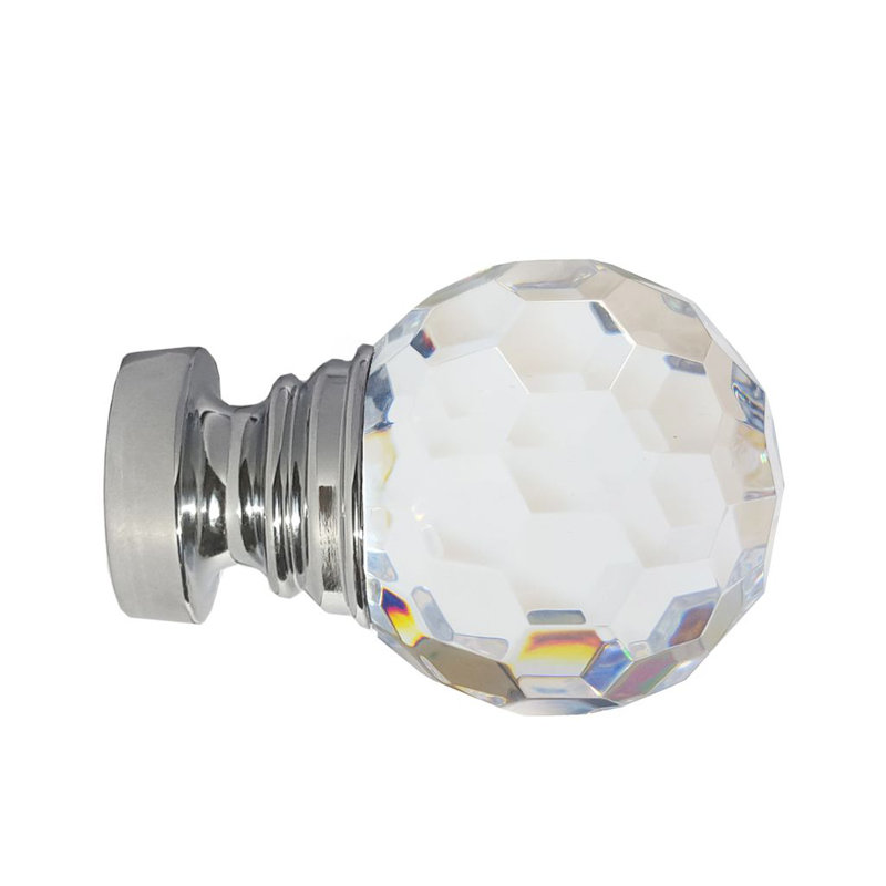 Poles Apart 24.38cm Finial, Chrome