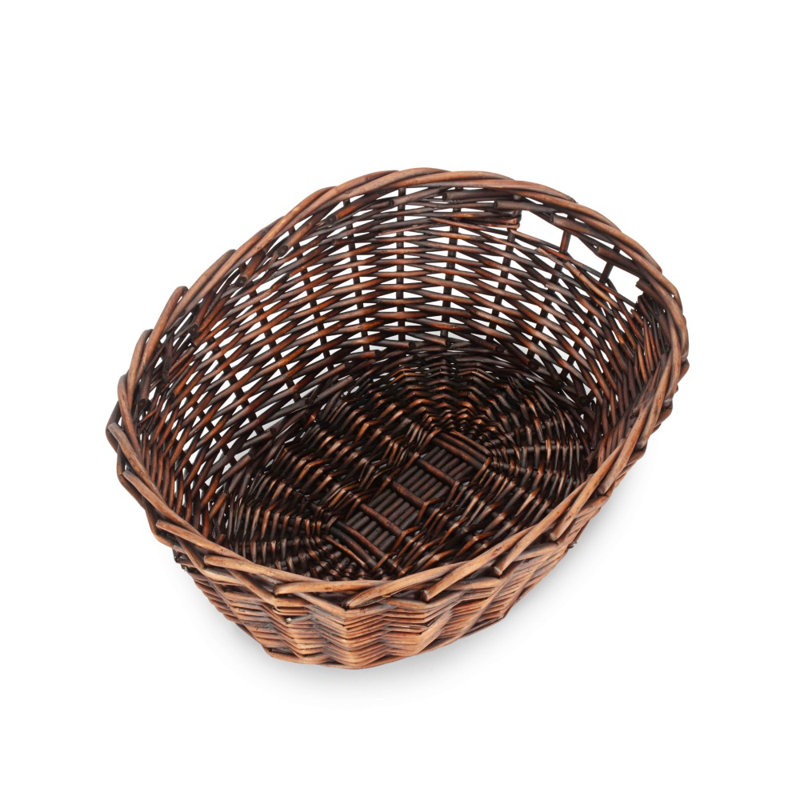 Broad Oval Tray, 16 cm H x 42 cm L x 35 cm W