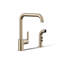 Purist® Two-Hole Kitchen Sink Faucet with 8" Spout and Matching Finish Sidespray-92915167