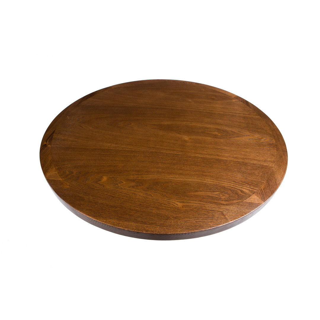 Veneer Round Indoor Table Top BFM Seating 