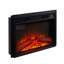 Foyer électrique 18 po: 120 V, 1400 W, flamme réglable avec des niveaux de luminosité de 60 Hz, variations et